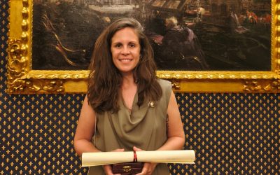 Cristina Megías Sayago recoge el Premio Fundación Real Maestranza de Caballería de Sevilla 2025